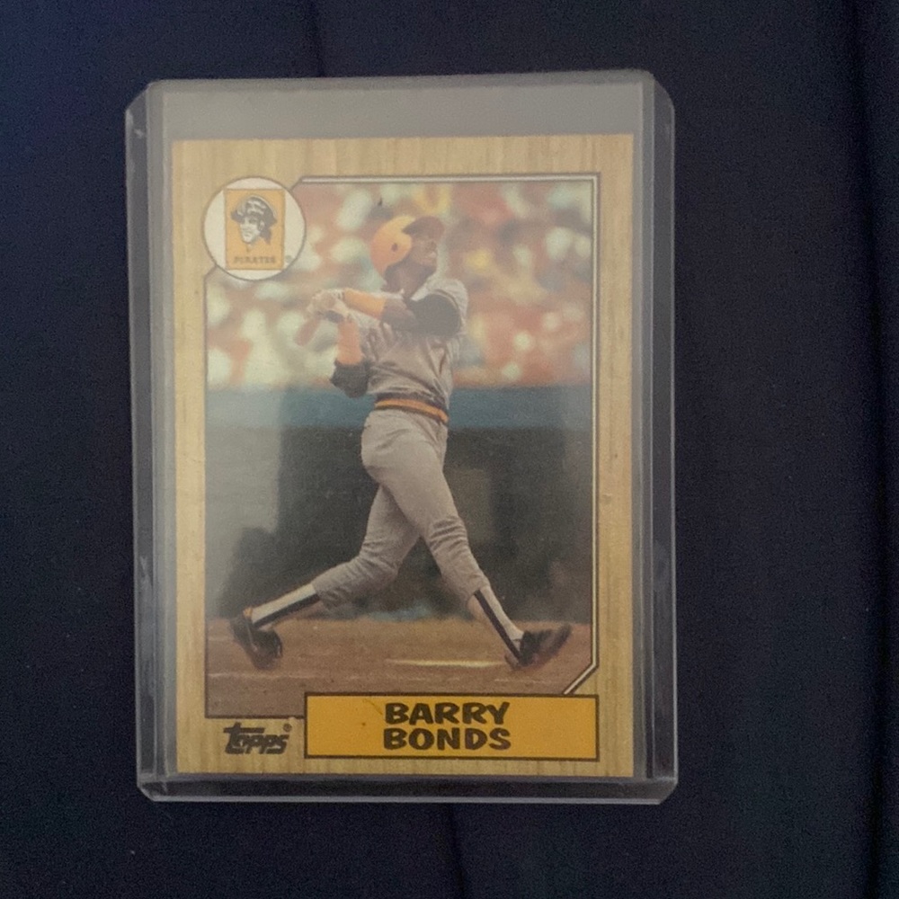 Barry Bonds Tiffany Rookie Card
